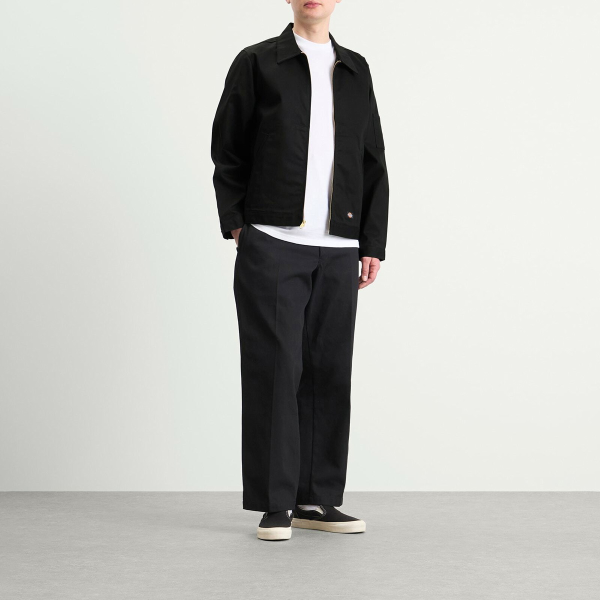 Dickies Men's Unlined Eisenhower Jacket in Black