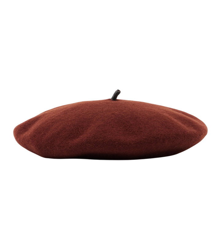 Photo: Brunello Cucinelli Monili wool beret
