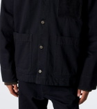 Bottega Veneta Shearling-trimmed denim jacket