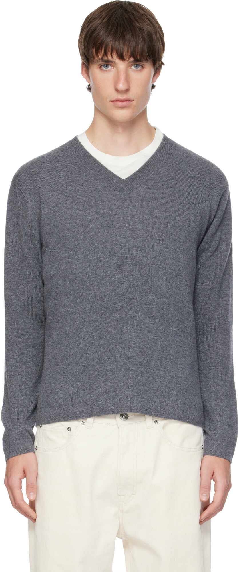 LISA YANG Gray Clayton Sweater