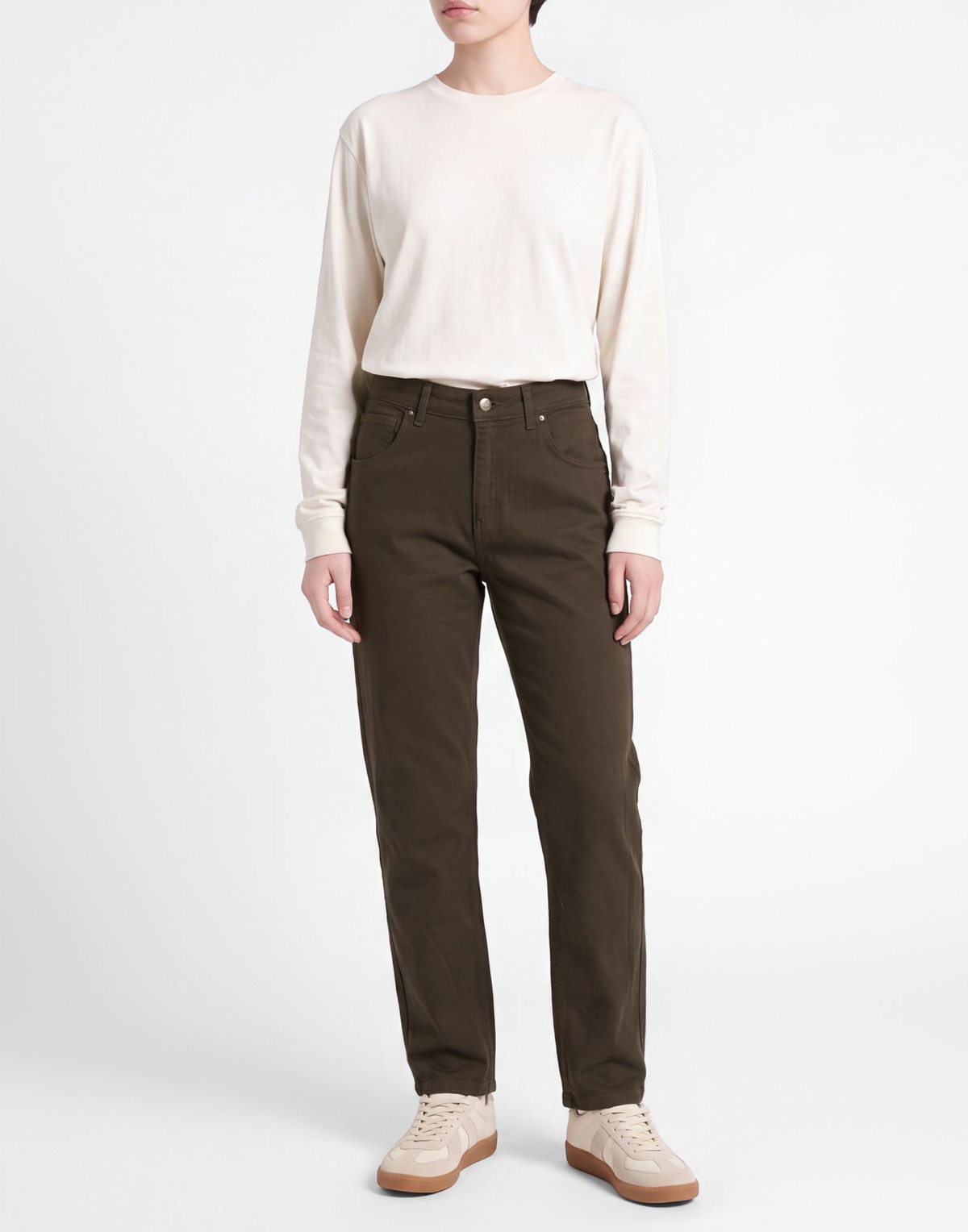Berna Womens Pants in Brown
