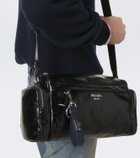 Prada Saffiano leather keychain