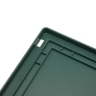 HAY Medium Square/Cube Recycled Colour Crate Lid in Dark Green 