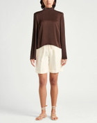 Rotate Birger Christensen Womens Top in Chocolate brown