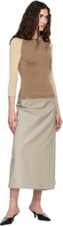 Belle Anna Beige Raglan Top
