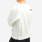 The North Face Women's Essential Crew Sweat in White Dune