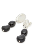 Agmes Tess Sterling Silver Drop Earrings - Black - One Size