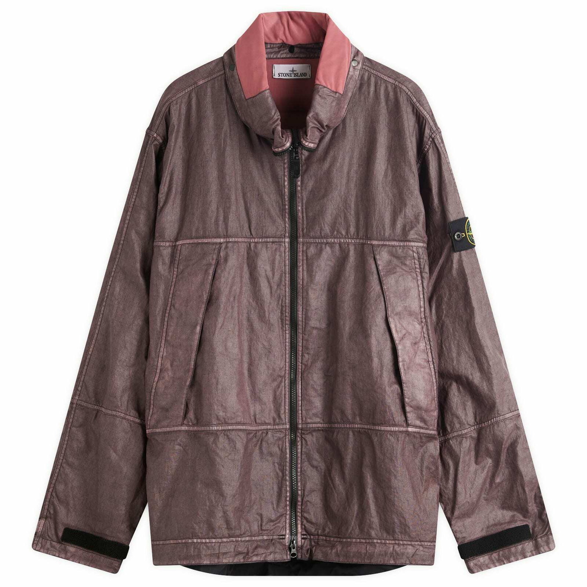 Stone Island Grey Down Nylon Metal Jacket Stone Island Stone Island Grey Down Nylon Metal Jacket Stone Island