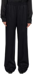 Han Kjobenhavn Black Wide-Leg Trousers