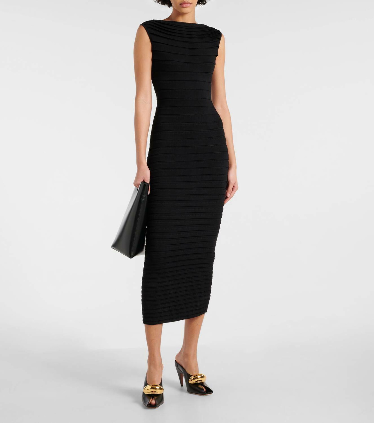Alaïa Jewel 90 leather mules ALAÏA