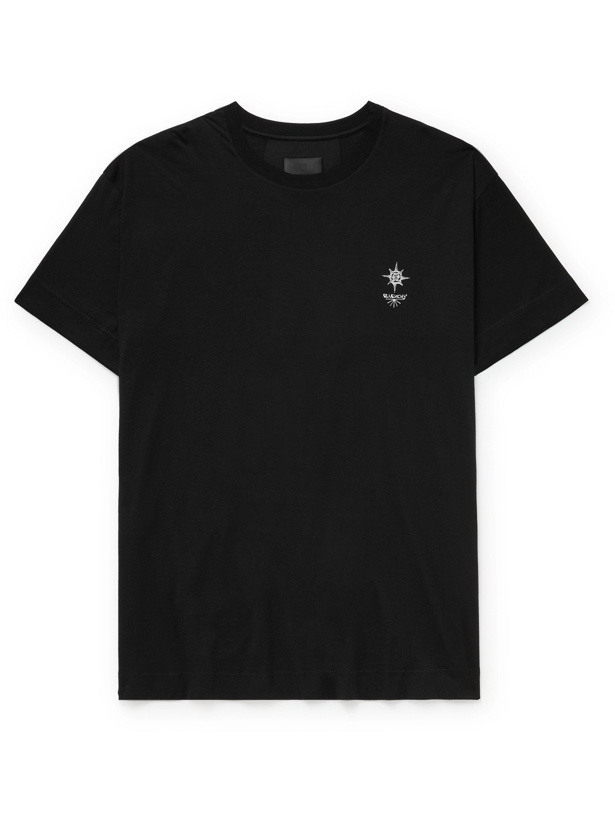 Photo: GIVENCHY - Oversized Printed Cotton-Jersey T-Shirt - Black - XS