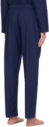 Tekla Blue Drawstring Pyjama Pants