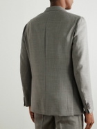 Brioni - Soffio Wool and Silk-Blend Blazer - Gray