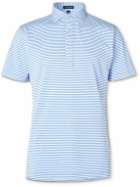 Peter Millar - Mood Piqué Polo Shirt - Blue