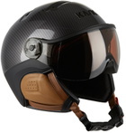 KASK Grey & Tan Piuma R Visor Helmet