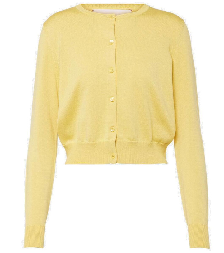 Photo: Carolina Herrera Silk and cotton cardigan