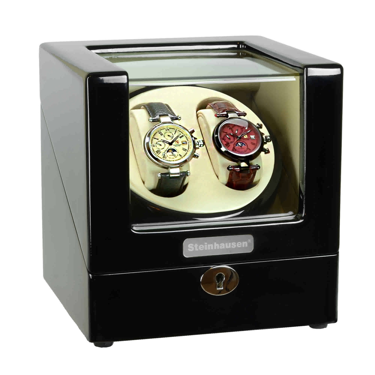 Steinhausen Heritage Onyx Double Watch Winder SW1802