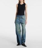Junya Watanabe Asymmetric straight jeans
