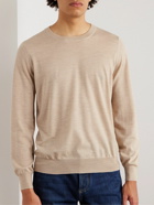Brunello Cucinelli - Wool and Cashmere-Blend Sweater - Neutrals