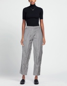 Manila Grace Womens Pants in Grey