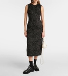 Simone Rocha Heart Toe leather platform brogues