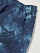 Reigning Champ - Ryan Willms Straight-Leg Tie-Dyed Stretch-Shell Shorts - Blue