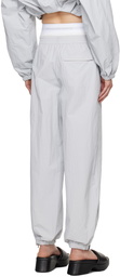 Alexander Wang Gray Pre-Styled Lounge Pants