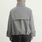 Barbour Women's Bronwyn Check Showerproof Jacket in Navy Gingham