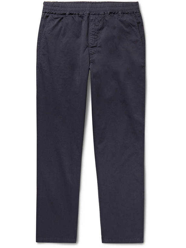 Photo: Barena - Stretch-Cotton Twill Trousers - Blue