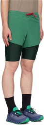 District Vision Green Training Shorts