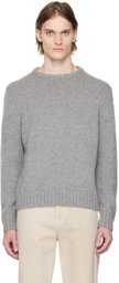 The Row Gray Benji Sweater