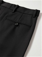 Nili Lotan - Emile Slim-Fit Pleated Wool Trousers - Black