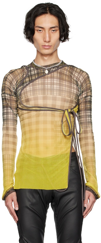 Photo: Ottolinger Yellow Wrap Long Sleeve T-Shirt
