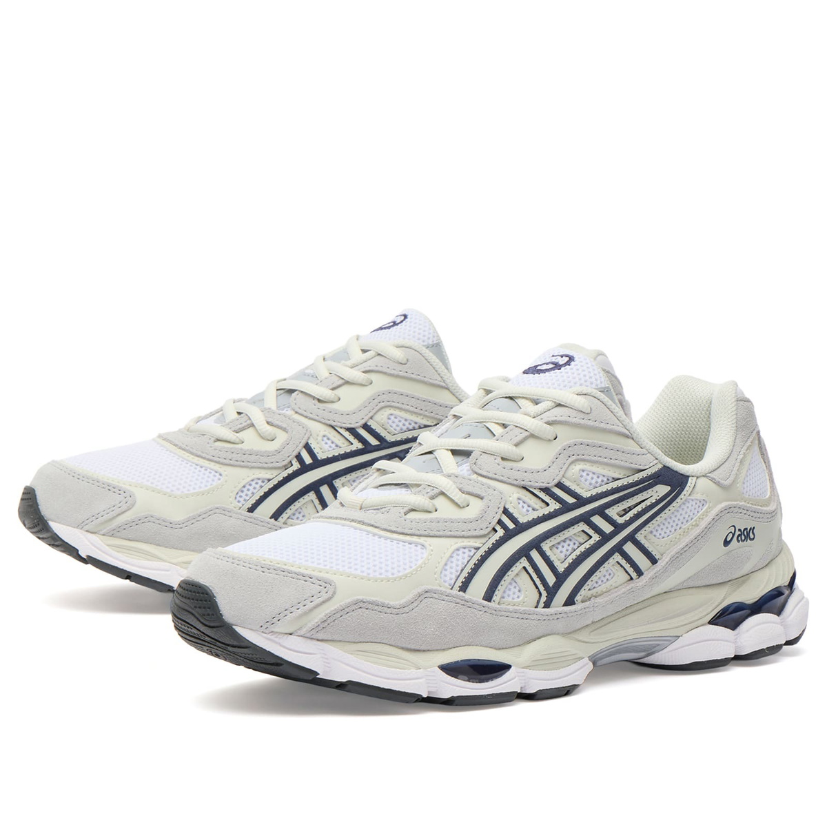 Asics GEL-NYC Sneaker in White/Midnight