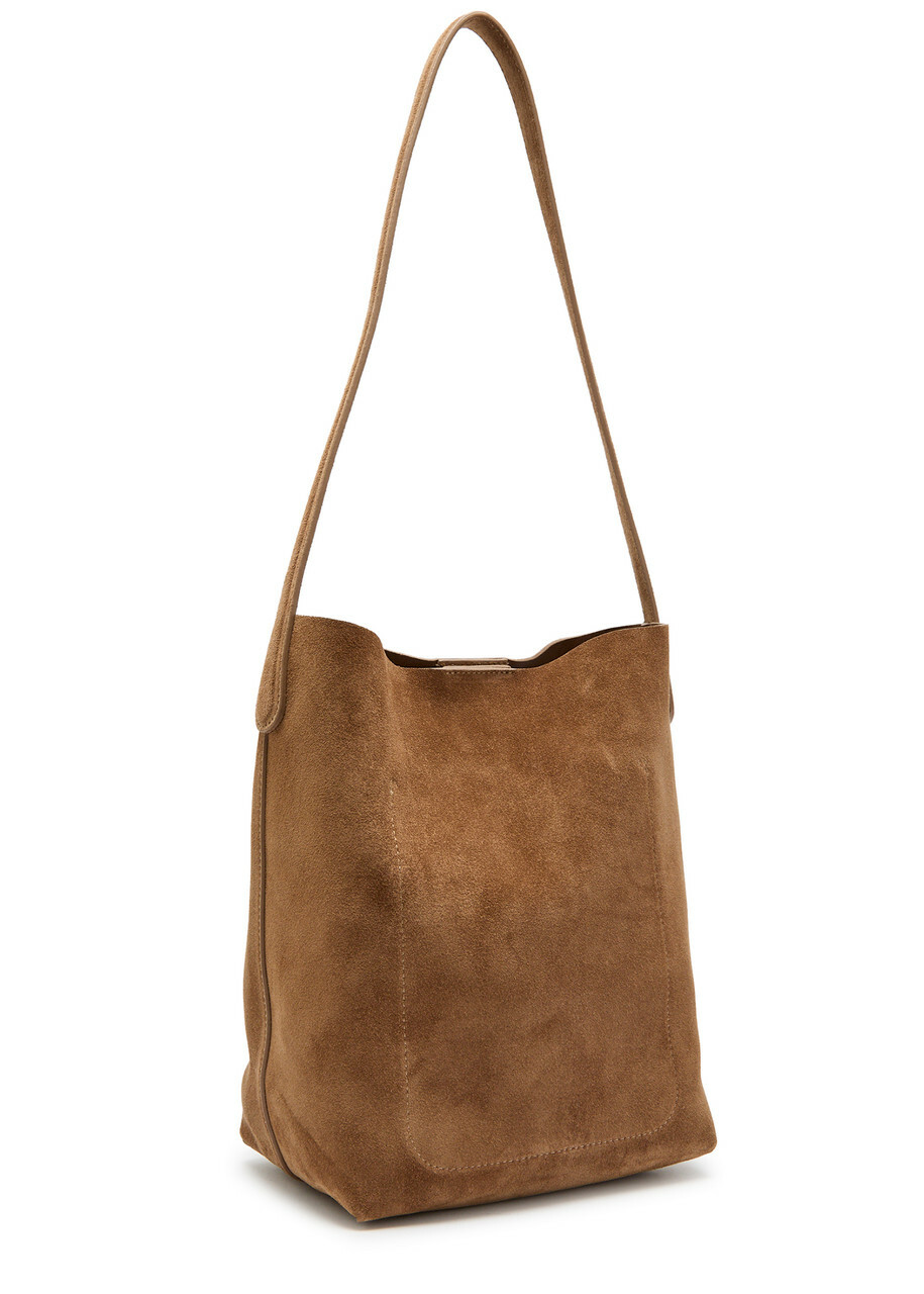 Mansur Gavriel Everyday Small Suede Tote bag - Camel - One Size