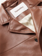 Nanushka - Arto Regenerated Leather Jacket - Brown