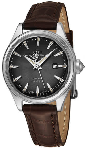 Photo: Ball Trainmaster Eternity Automatic Black Dial Ladies Watch NL2080D-LJ-BK