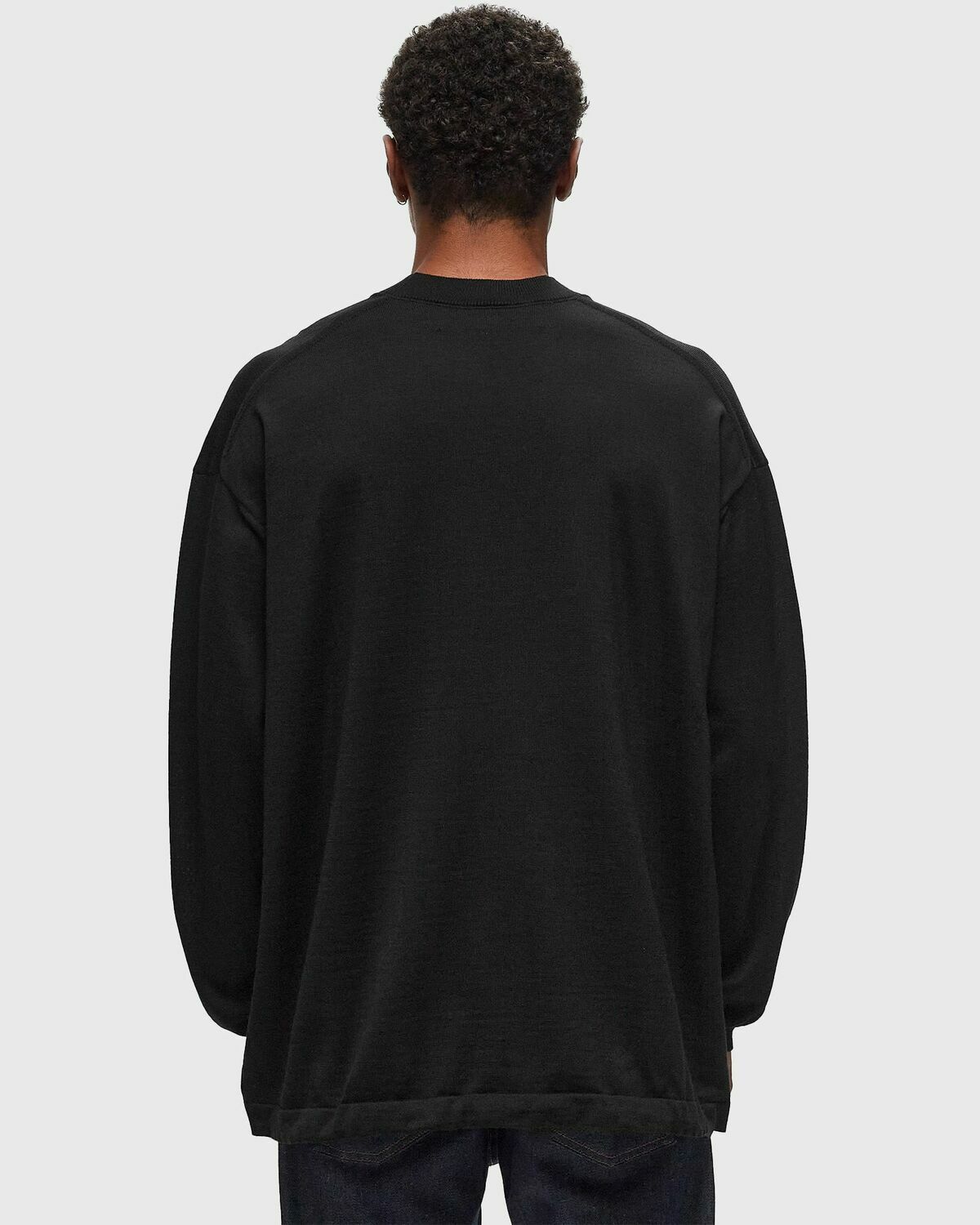 Comme Des Garçons Homme Sweater Black Sweatshirts