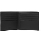 SAINT LAURENT - Printed Pebble-Grain Leather Billfold Wallet - Black