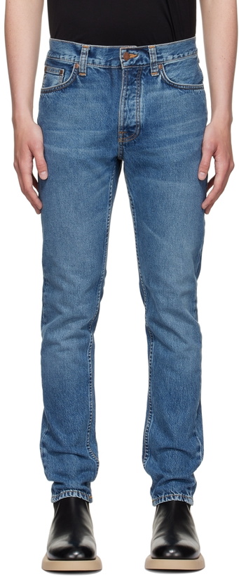 Photo: Nudie Jeans Blue Steady Eddie II Jeans