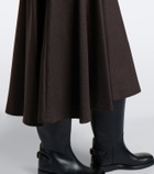 'S Max Mara Wool midi skirt