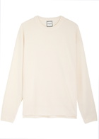 Wooyoungmi Side-split Wool Jumper Ivory
