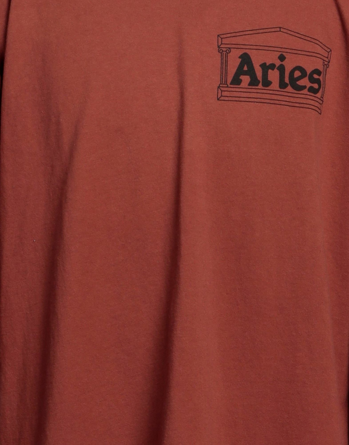 Aries Mens T-shirt Rust