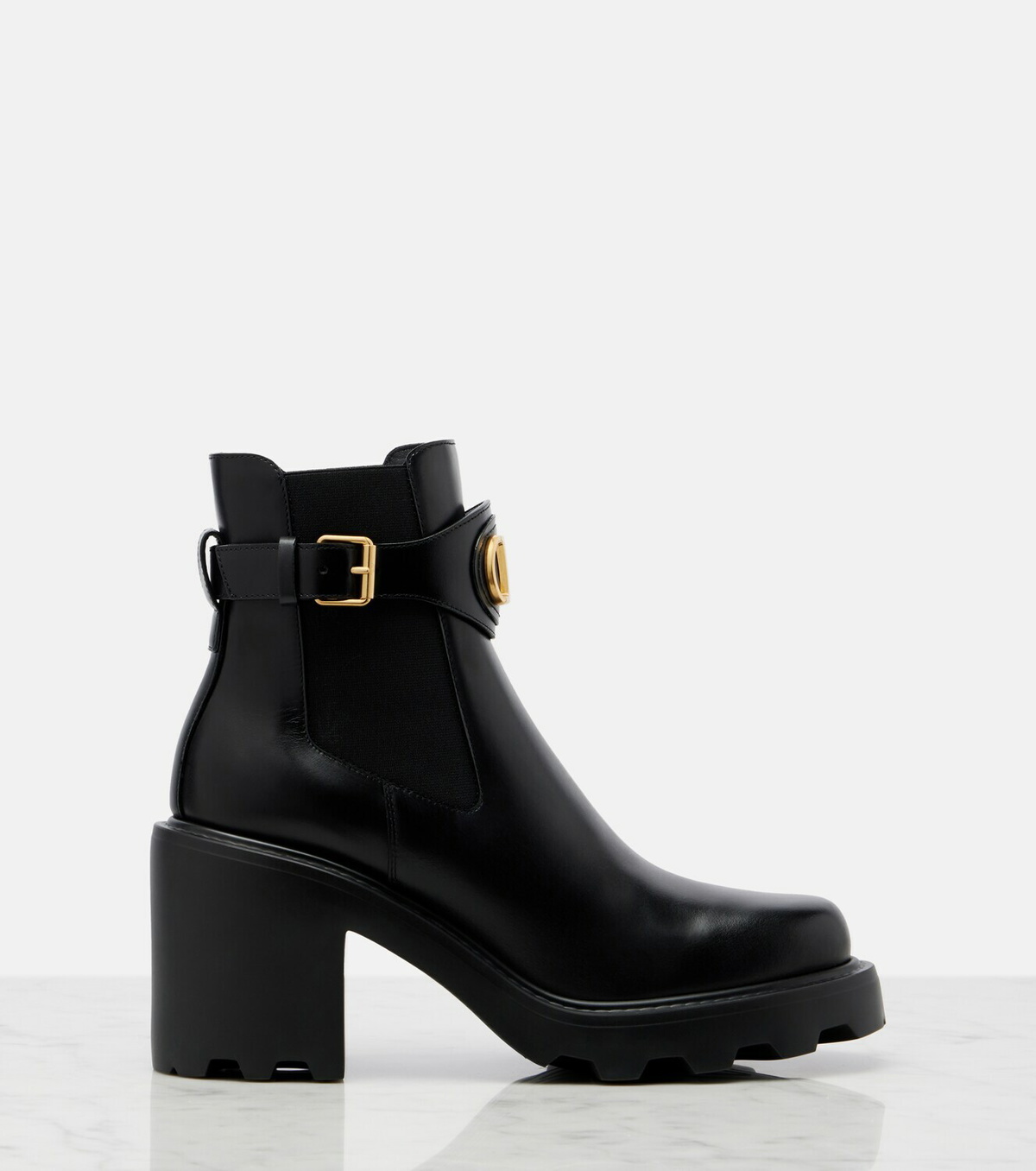 Valentino Garavani Beatle VLogo leather ankle boots