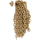 JW Anderson Gold Chain Tassel Earrings