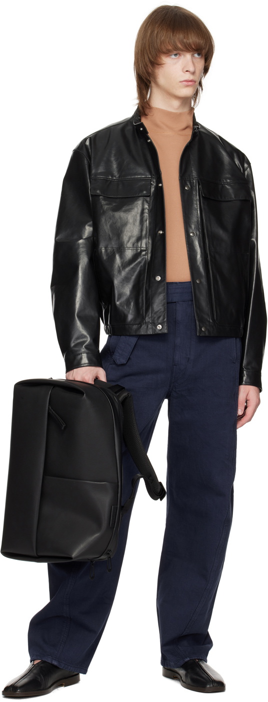 Côte&Ciel Black Sormonne Allura Backpack Cote & Ciel
