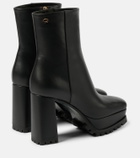Gianvito Rossi Vitello Glove leather ankle boots