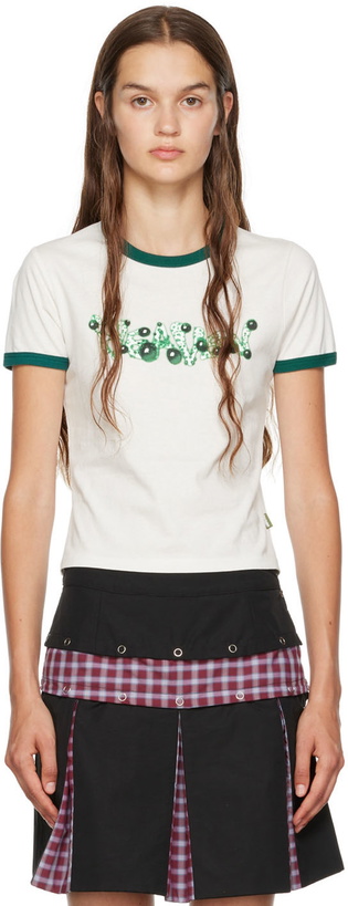 Photo: Marc Jacobs Heaven Off-White Hydnellum Baby T-Shirt