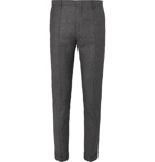 Paul Smith - Dark-Grey Slim-Fit Mélange Wool and Silk-Blend Suit Trousers - Men - Gray