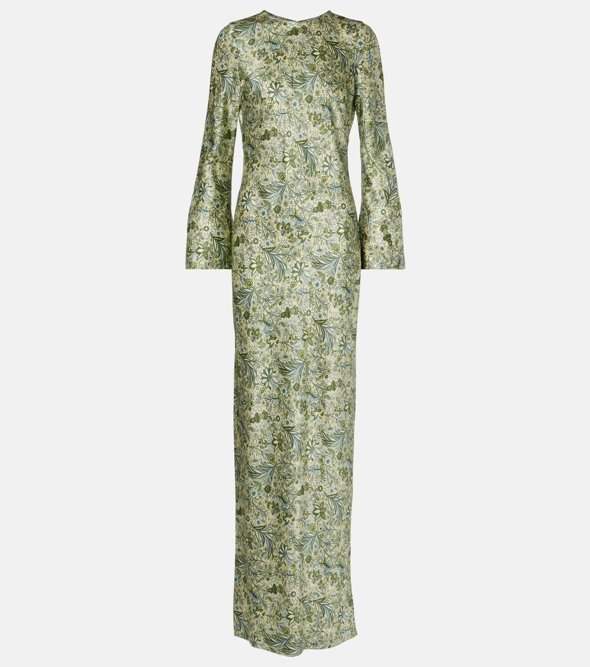 Veronica Beard Gemma printed silk-blend maxi dress